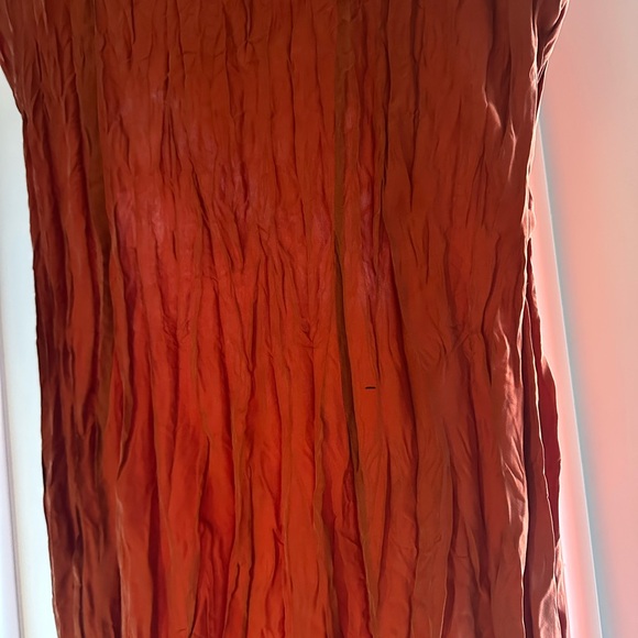 Toteme Crinkle Silk midi Dress - Picture 5 of 6